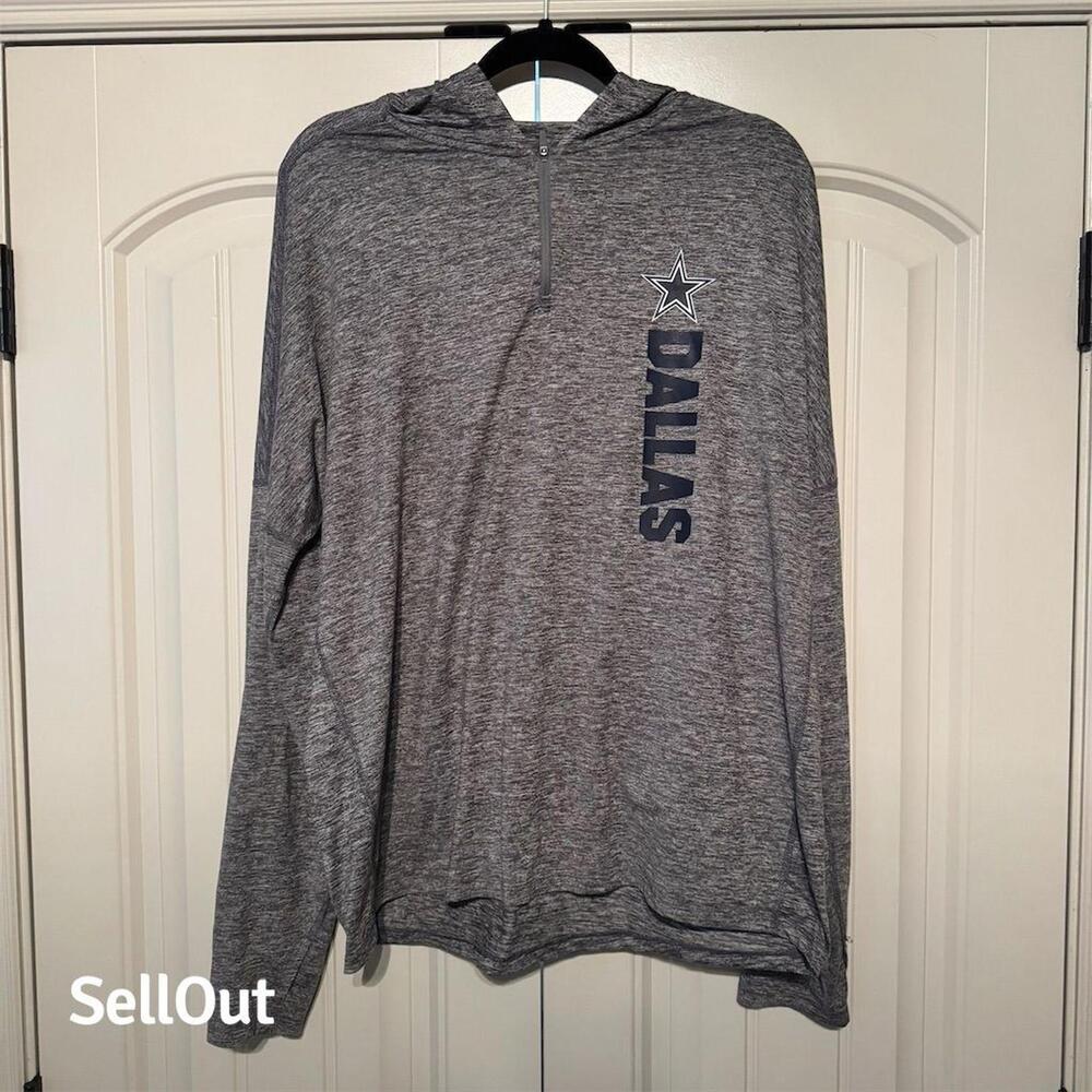 Nike NFL Dallas Cowboys Dri-Fit Gray Hoodie